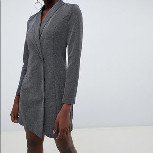 Vero Moda silver blazer-dress size 8
